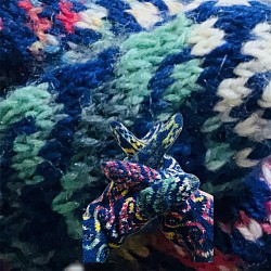 タトウーグローブ🧤ダウンロード編み図はラベリー🧶